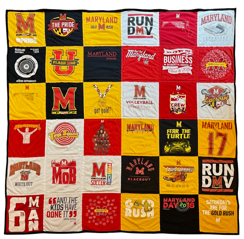 T-Shirt Quilt Medium Square Size