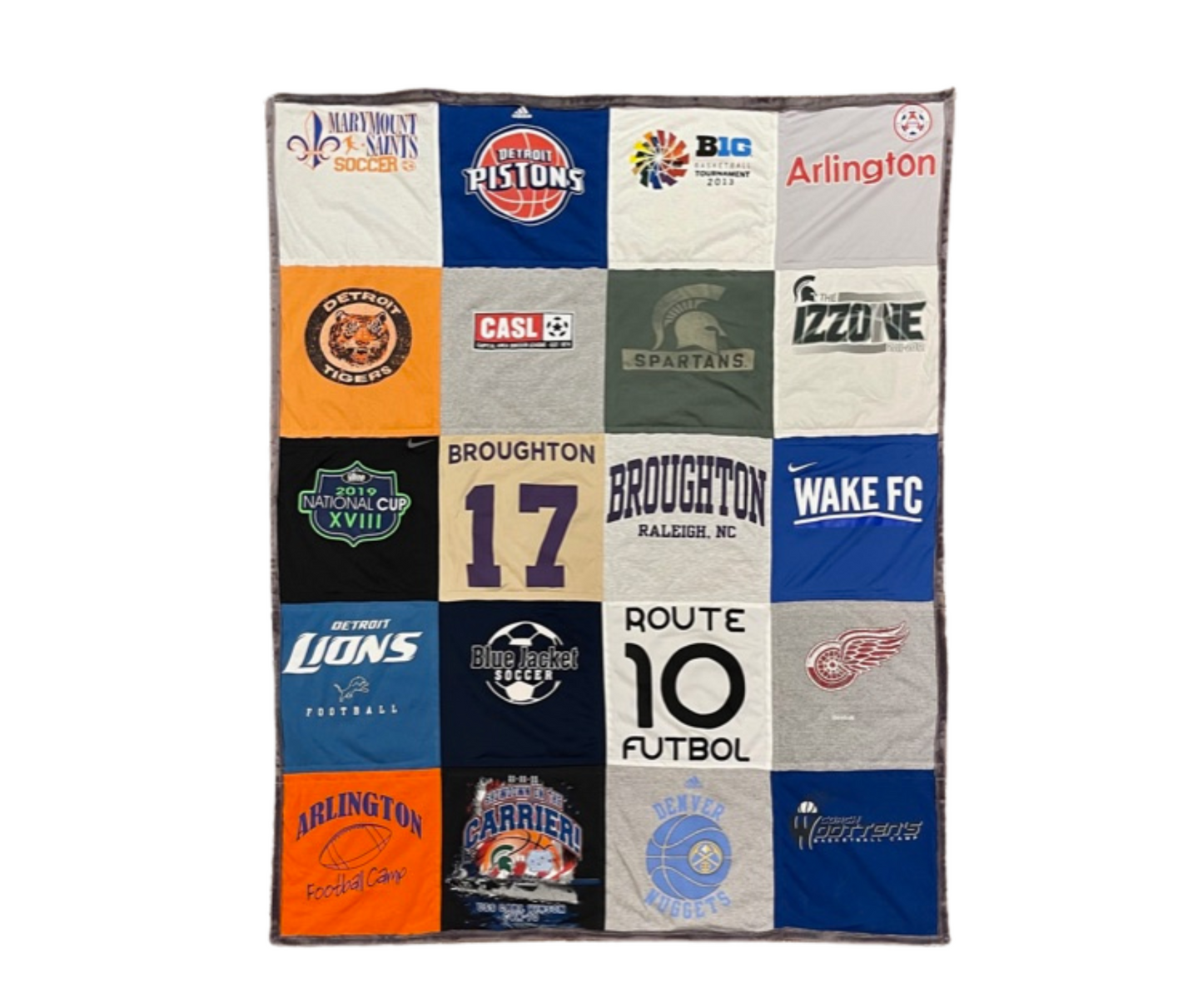 T-Shirt Quilt Large Throw Size