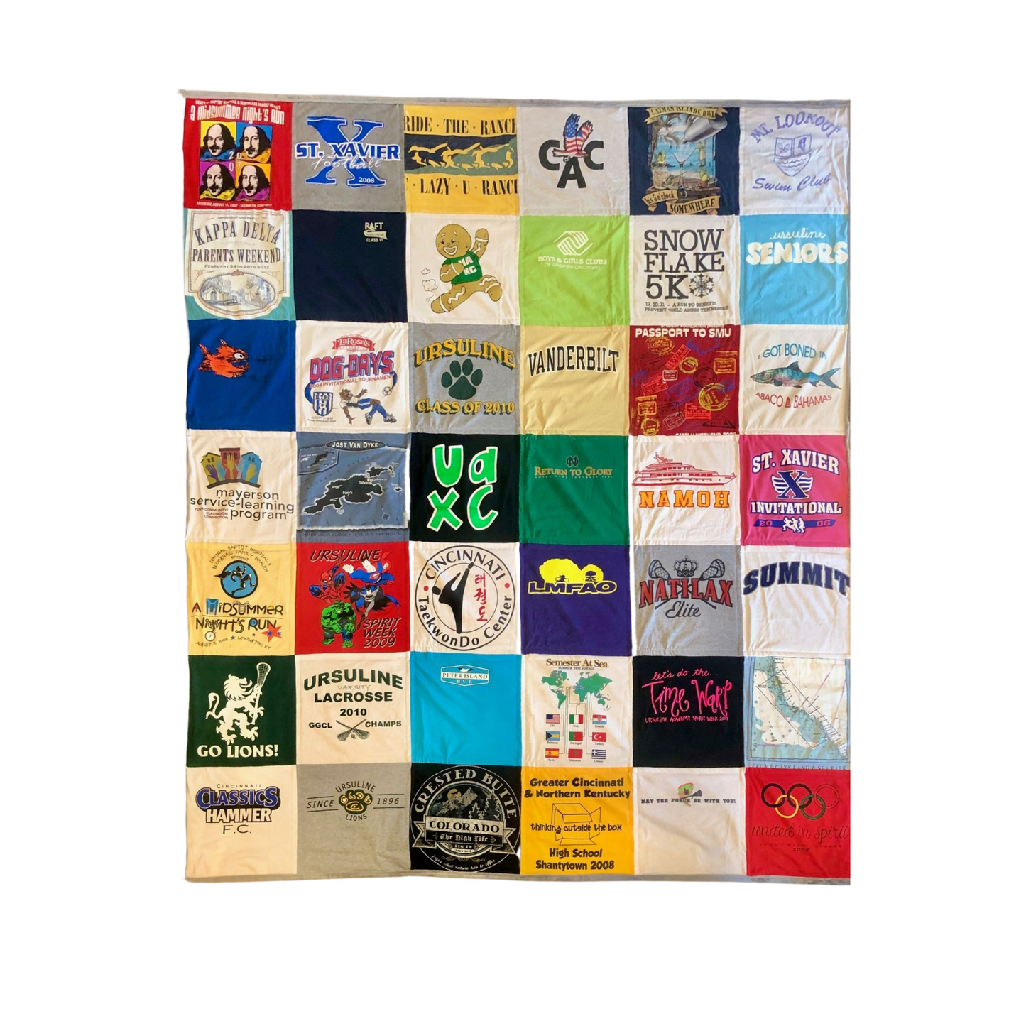 T-Shirt Quilt Large Size