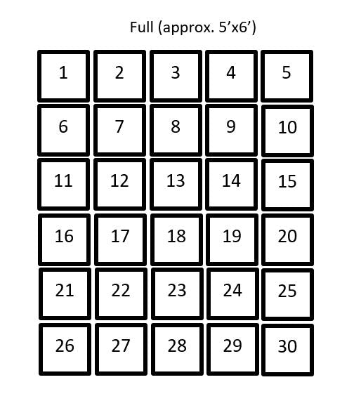 T-Shirt Quilt Medium Size