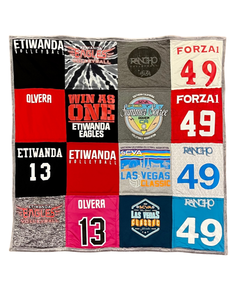T-Shirt Quilt Throw Size