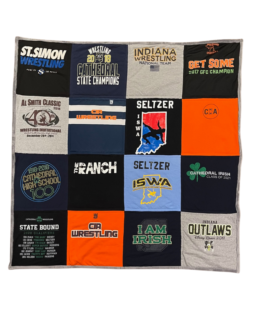 T-Shirt Quilt Throw Size