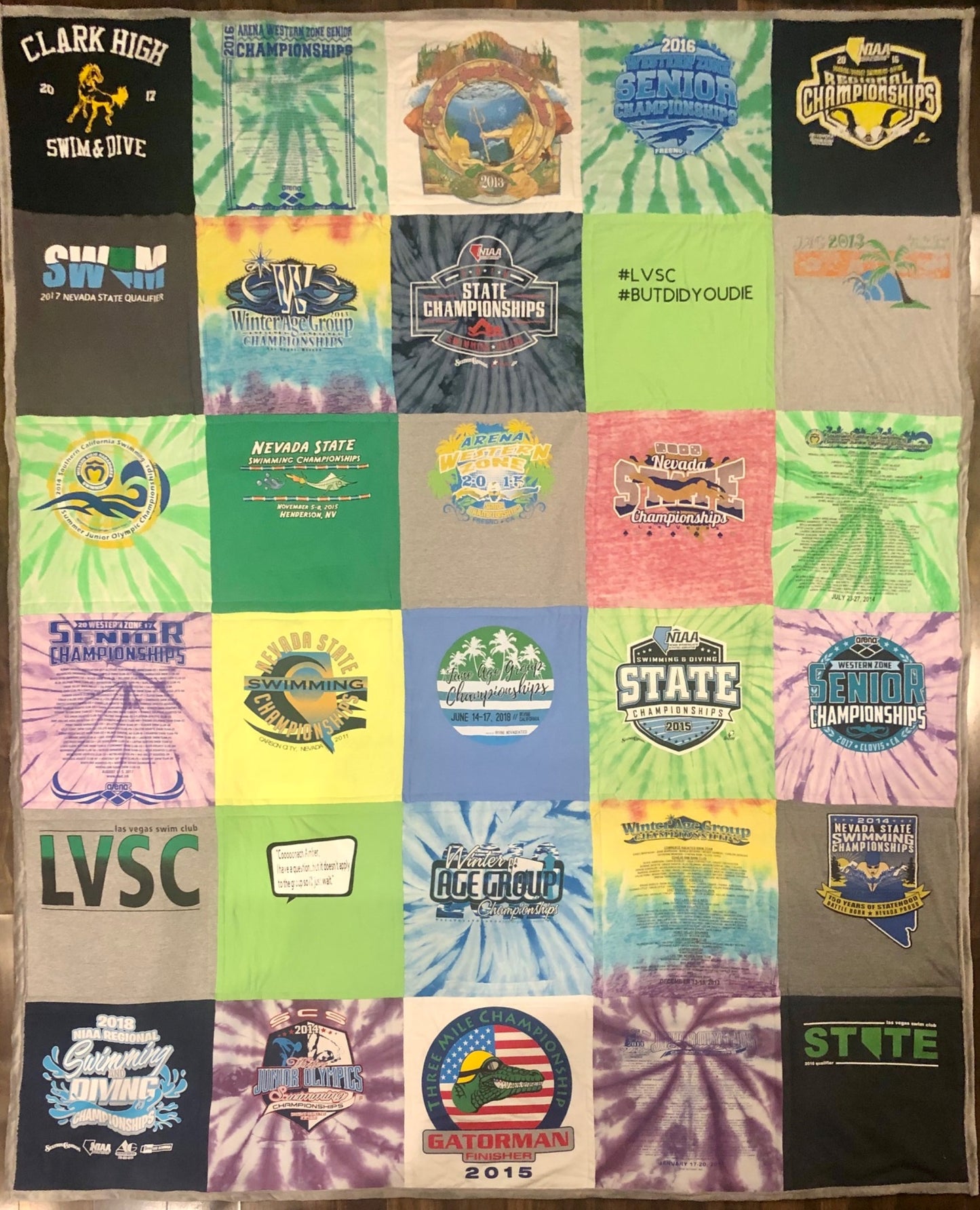 T-Shirt Quilt Medium Size