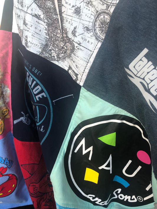 Throw Blanket T Shirt Quilt - Shirts2Quilts.com